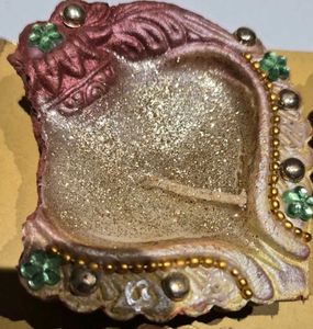 Set of 4 Homecentre Decorative Diyas (1 defective)