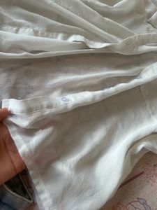 White Chiffon Blouse