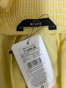 Chic Yellow Sundress