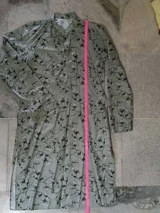 Elegant Floral Print Kurta