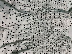 Polka Dot Button-Down Dress