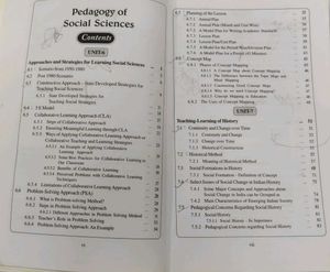 B.ED Pedagogy of Social Sciences Book