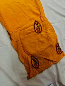 Yellow Designer Kurta Set