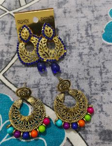 Stylish Earrings - Two Unique Pairs