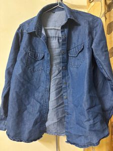 Classic Blue Denim Shirt