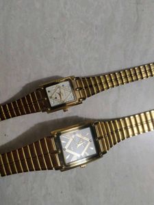 Vintage Gold Tone Watches (2)