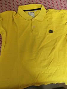 Timberland Yellow Polo T-Shirt