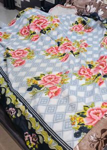 Floral Print Blanket Set