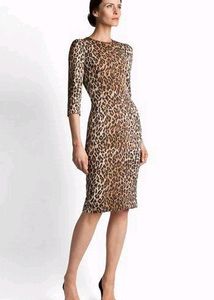 Leopard Print Bodycon Dress