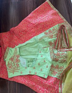 Designer Embroidered Lehenga Skirt