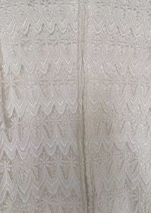 Elegant White Lace Gown