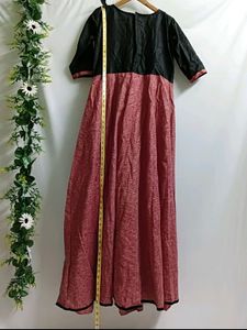 Colour Block A Line Gown
