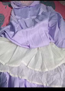 Elegant Lilac Princess Dress for Special Occasions