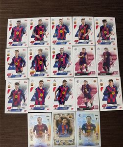 FC Barcelona Topps Match Attax Cards Set