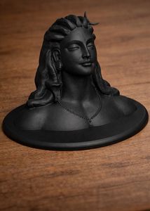 Elegant Black Lord Shiva Statue