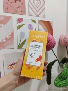 Super Bright Sunscreen SPF 50+ 🍊