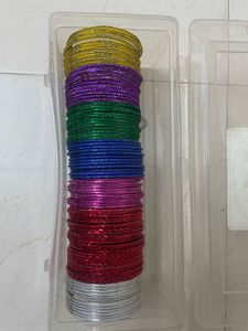 Vibrant Multicolor Bangles Set
