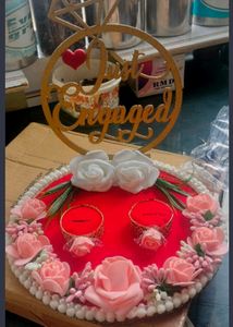 Engagement Ring Decoration Thali