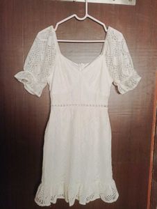 White Lace Dress