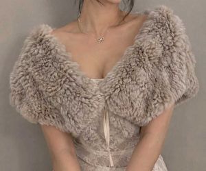 Faux Fur Cropped Jacket