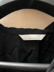 Classic Black Collared Shirt