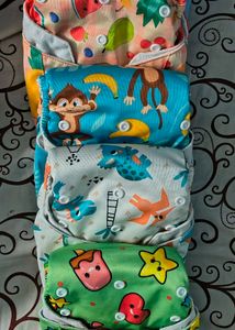 Cute & Colorful Cloth Diapers