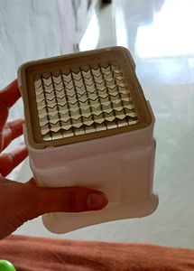 Plastic and Stainless Steel Potato Cutter