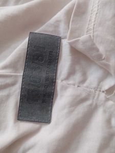 Men's White Graphic Print Polo T-Shirt
