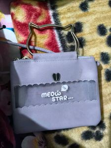 Cute Cat Ear Crossbody Bag