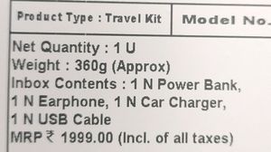 Ambrane Travel Kit