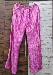 Vibrant Pink Kurta Set with Gold Embellishments