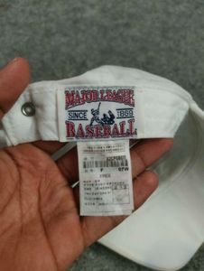 White LA Dodgers Baseball Cap