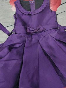 Cute Purple Party Dress
