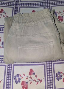 Zudio Slouchy Light Green High-Waist Paperb
