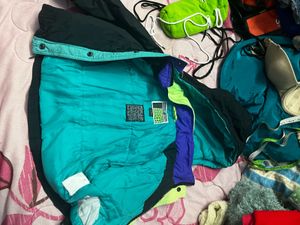 Kids Black Puffer Winter Jacket