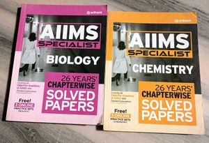 AIIMS Specialist Solved Papers (Biology & Chemistr