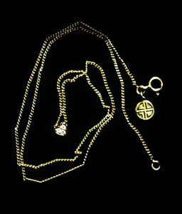 Minimal Anti-Tarnish Gold Tone Heart Necklace