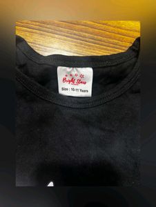 Cute Unicorn Black Dress