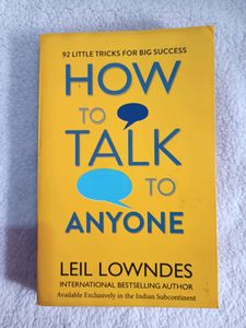 ❗NEW BOOK❗How 2 Talk To Anyone