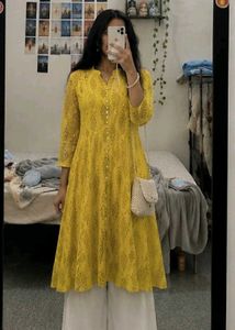 Beautiful Yellow Kurta