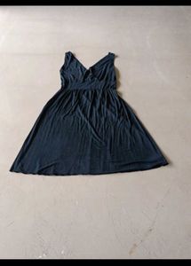 Chic Black Sleeveless  Dress
