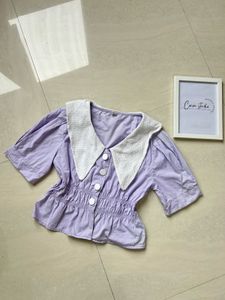 pretty lavender top