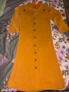 Women's Mustard Dress