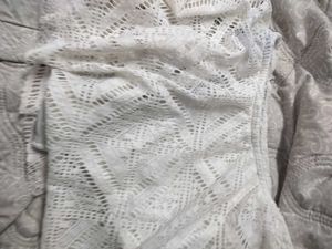 White Lace Mini Skirt