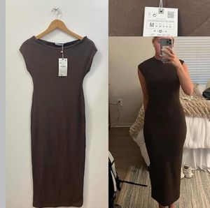 Chic Bodycon Midi Dress