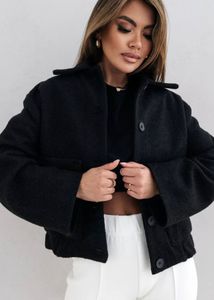 Black Bomber Jacket