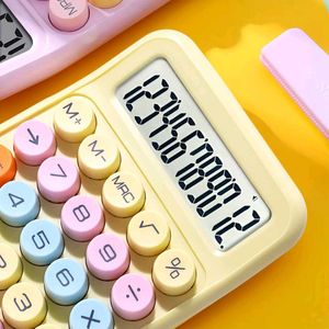 12 Digit Candy Color Calculator Purple | Cute Roun