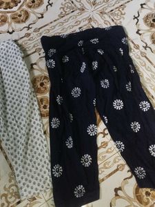 Comfortable Printed Palazzos Set of 2