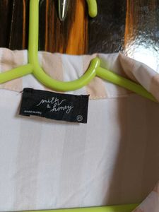 Striped Button-Up Shirt