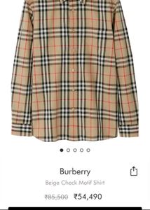 BURBERRY Shirt 👕 MEP 85,500